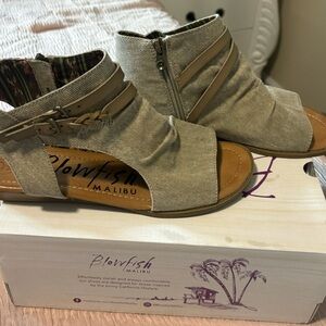 Blowfish Tan Sandals